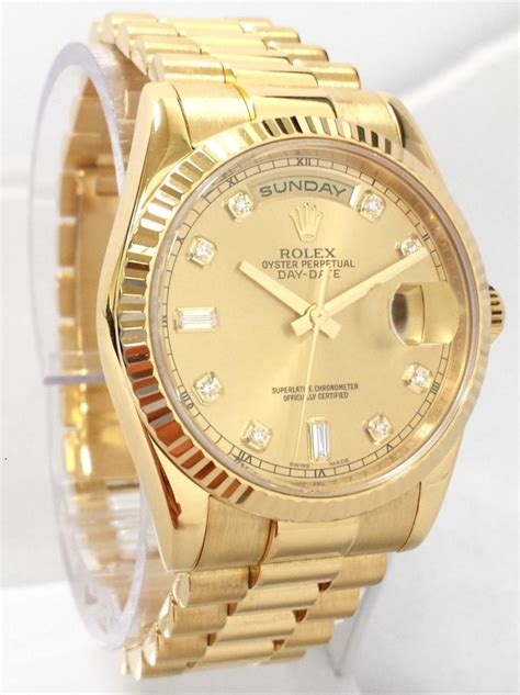 rolex day-date gents automatic watch|rolex day date prices 2022.